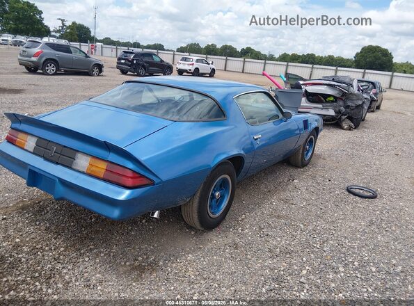 1Q87L9L614844     1979 CHEVROLET CAMARO Синий Задняя правая четверть