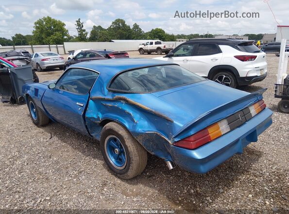 1Q87L9L614844     1979 CHEVROLET CAMARO Синий Задняя левая четверть