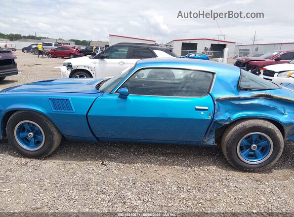 1Q87L9L614844     1979 CHEVROLET CAMARO Синий Панорамный вид салона 360°