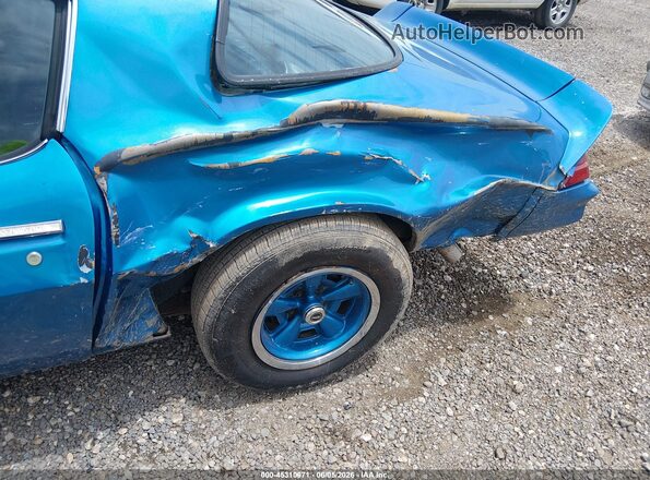 1Q87L9L614844     1979 CHEVROLET CAMARO Синий Вид спереди
