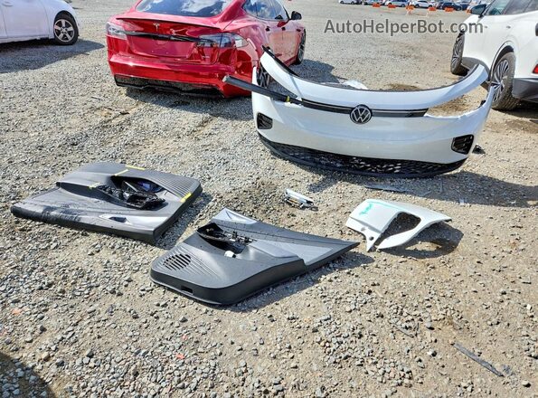 1V25MPE80RC017408 2024 VOLKSWAGEN ID.4 White VIN კოდის სტიკერის ხედი