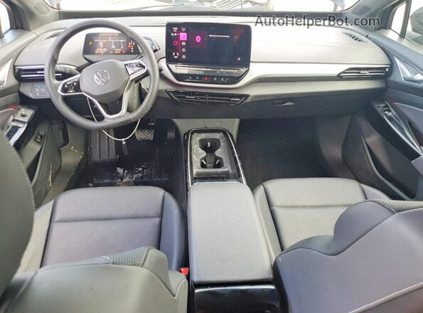 1V25MPE81PC018726 2023 VOLKSWAGEN ID.4 Black Առջևի վահանակի տեսք