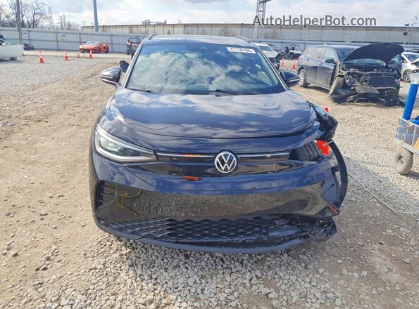1V25MPE81PC018726 2023 VOLKSWAGEN ID.4 Black Դիմացի տեսք