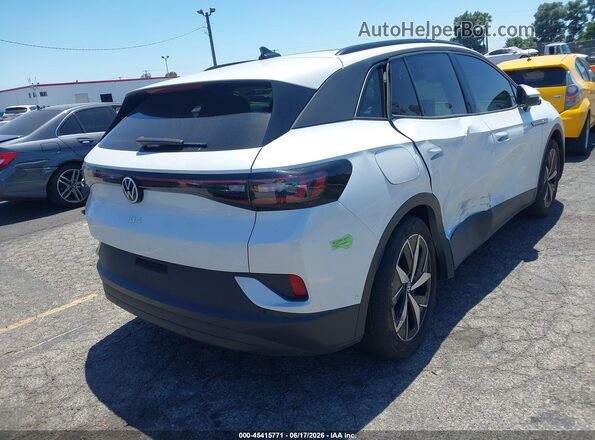 1V25MPE83PC026343 2023 VOLKSWAGEN ID.4 Белый Задняя правая четверть