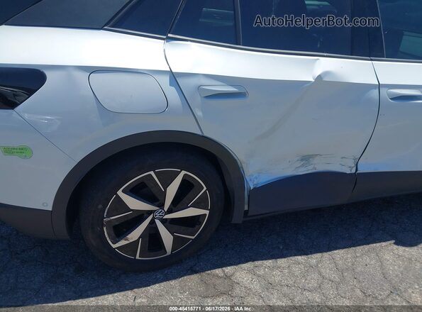 1V25MPE83PC026343 2023 VOLKSWAGEN ID.4 Белый Вид спереди