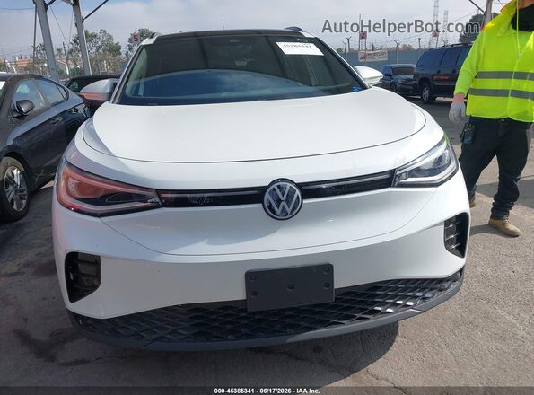 1V25MPE84RC017847 2024 VOLKSWAGEN ID.4 White Vista del cuadro de instrumentos