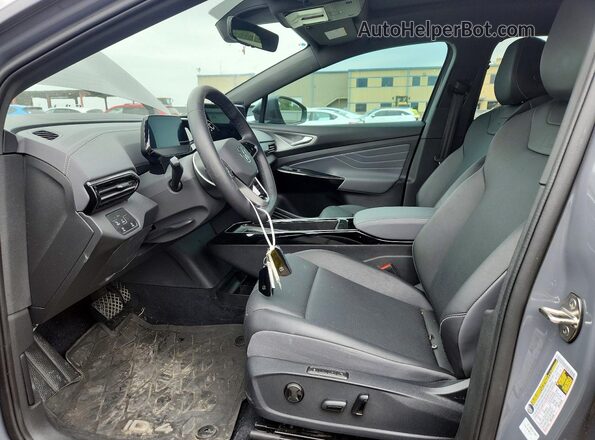 1V25MPE86PC015370 2023 VOLKSWAGEN ID.4 Gray Вид салону спереду
