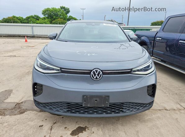 1V25MPE86PC015370 2023 VOLKSWAGEN ID.4 Gray Вид спереду