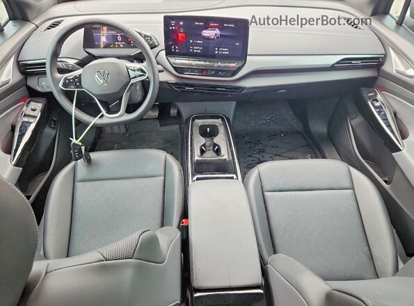 1V25MPE86PC015370 2023 VOLKSWAGEN ID.4 Gray Вид панелі приладів