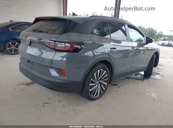 1V25MPE8XRC016122 2024 VOLKSWAGEN ID.4 Gray Trasero derecho