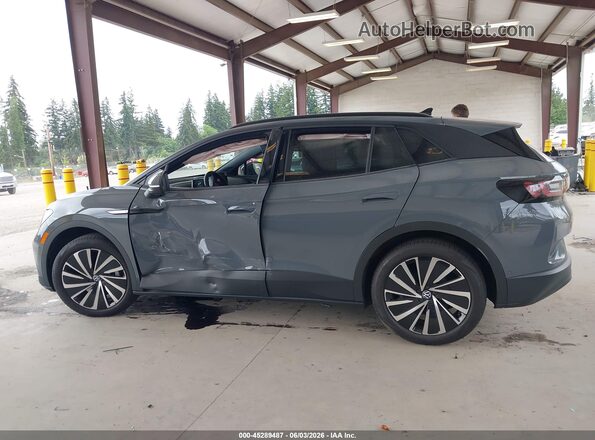 1V25MPE8XRC016122 2024 VOLKSWAGEN ID.4 Gray Vista interior de 360 grados