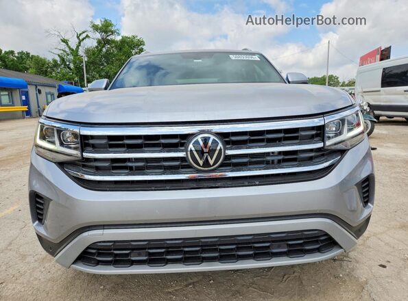 1V26E2CA5LC225186 2020 VOLKSWAGEN ATLAS Gray Front view