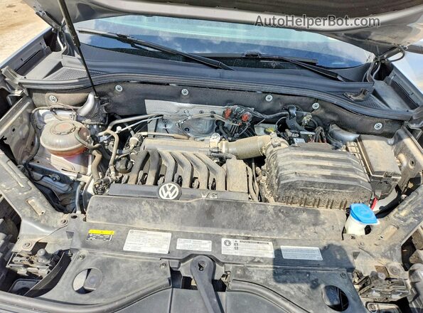 1V26E2CA5LC225186 2020 VOLKSWAGEN ATLAS Gray Engine compartment view