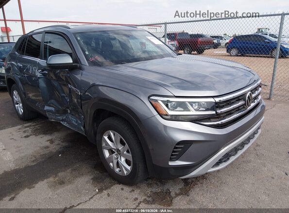 1V2AC2CAXMC211575 2021 VOLKSWAGEN ATLAS Gray Vista interior de 360 grados
