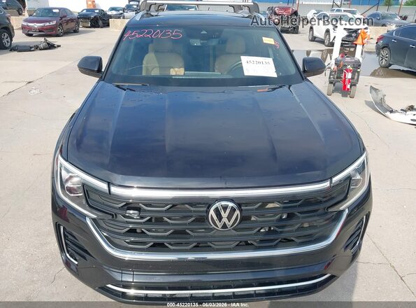 1V2AE2CA0RC228760 2024 VOLKSWAGEN ATLAS Black Widok z przodu