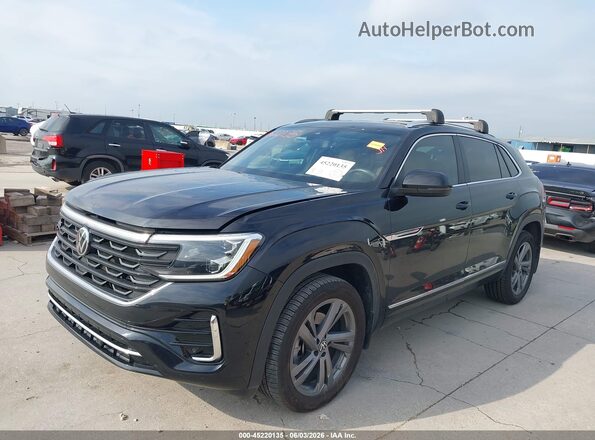 1V2AE2CA0RC228760 2024 VOLKSWAGEN ATLAS Black Przód lewy