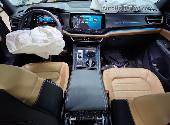 1V2AE2CA6RC253775 2024 VOLKSWAGEN ATLAS Black Առջևի վահանակի տեսք