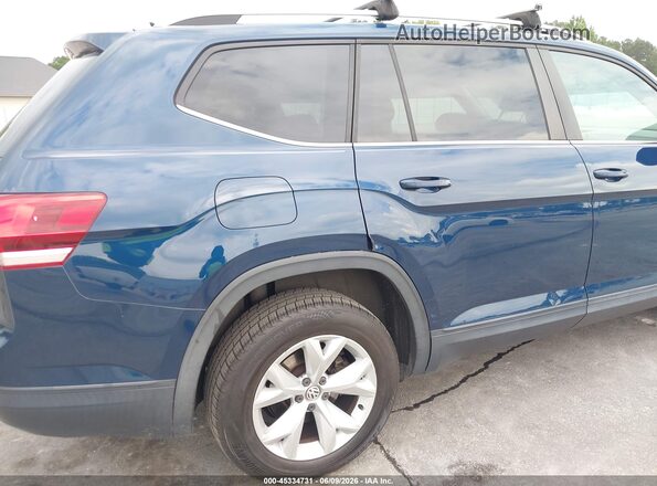 1V2AP2CA0JC595723 2018 VOLKSWAGEN ATLAS Blue Vista frontal