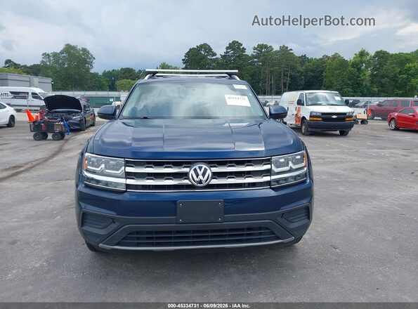 1V2AP2CA0JC595723 2018 VOLKSWAGEN ATLAS Blue Vista del cuadro de instrumentos