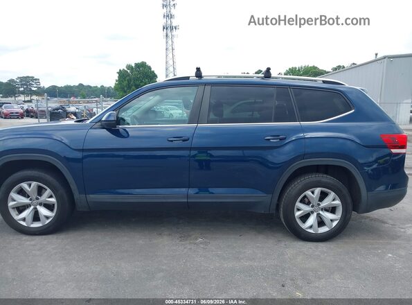 1V2AP2CA0JC595723 2018 VOLKSWAGEN ATLAS Blue Vista interior de 360 grados