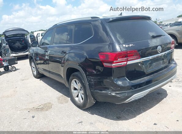 1V2AP2CA2JC529755 2018 VOLKSWAGEN ATLAS Black Задня ліва чверть