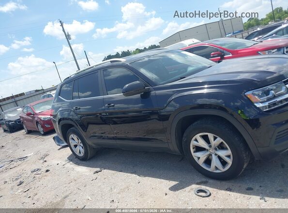 1V2AP2CA2JC529755 2018 VOLKSWAGEN ATLAS Black Вид задньої частини салону