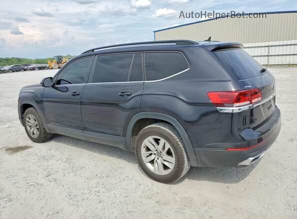 1V2AP2CA2MC505654 2021 VOLKSWAGEN ATLAS Черный Задняя левая четверть