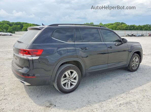 1V2AP2CA2MC505654 2021 VOLKSWAGEN ATLAS Черный Задняя правая четверть