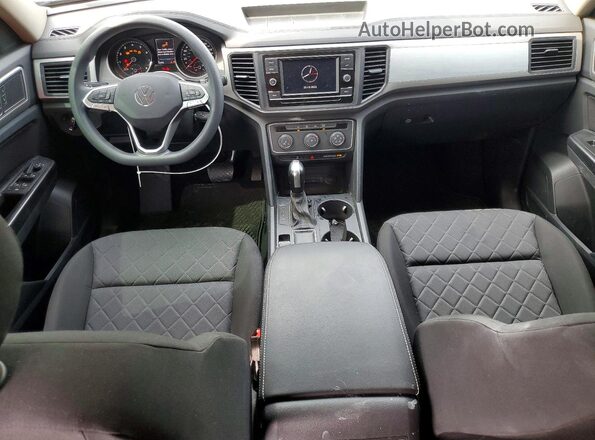 1V2AP2CA2MC505654 2021 VOLKSWAGEN ATLAS Черный Вид панели приборов