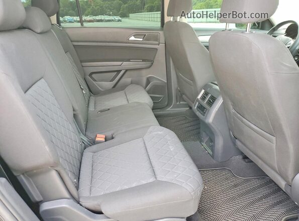 1V2AP2CA2MC505654 2021 VOLKSWAGEN ATLAS Черный Вид задней части салона