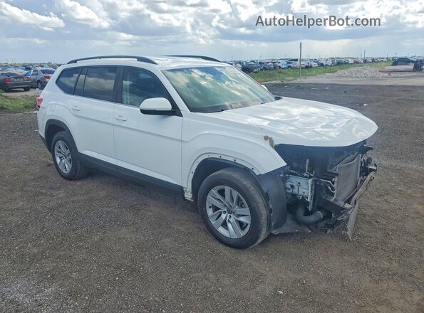 1V2AP2CA7MC544580 2021 VOLKSWAGEN ATLAS White Передня права чверть