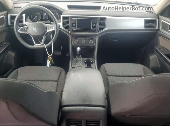 1V2AP2CA7MC544580 2021 VOLKSWAGEN ATLAS White Вид панелі приладів