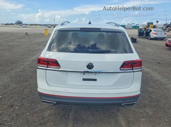 1V2AP2CA7MC544580 2021 VOLKSWAGEN ATLAS White Вид ззаду