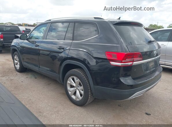 1V2AP2CA8JC572707 2018 VOLKSWAGEN ATLAS Black Trasero izquierdo