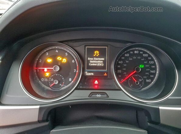 1V2AR2CA0JC549965 2018 VOLKSWAGEN ATLAS Silver ხელსაწყოთა პანელის ხედი