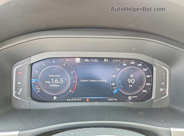 1V2BE2CA1PC221611 2023 VOLKSWAGEN ATLAS Gray 
