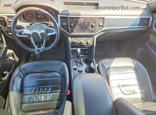 1V2BE2CA2MC227901 2021 VOLKSWAGEN ATLAS Gray Առջևի վահանակի տեսք