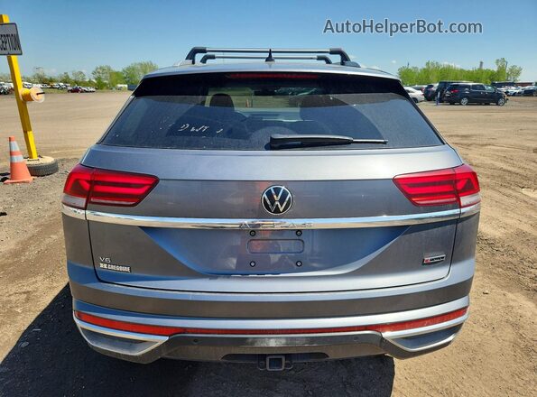 1V2BE2CA2MC227901 2021 VOLKSWAGEN ATLAS Gray Հետևի տեսք