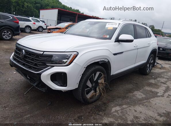 1V2BE2CA5RC250189 2024 VOLKSWAGEN ATLAS White Przód lewy