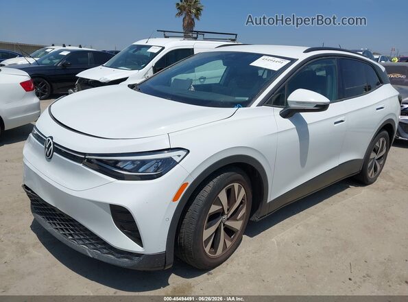 1V2BMPE89RC010623 2024 VOLKSWAGEN ID.4 White Передня ліва чверть