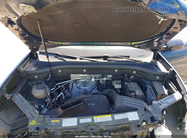1V2BP2CA4MC537090 2021 VOLKSWAGEN ATLAS Blue Widok z tyłu