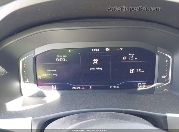 1V2BP2CA4MC537090 2021 VOLKSWAGEN ATLAS Blue Widok tylnych siedzeń