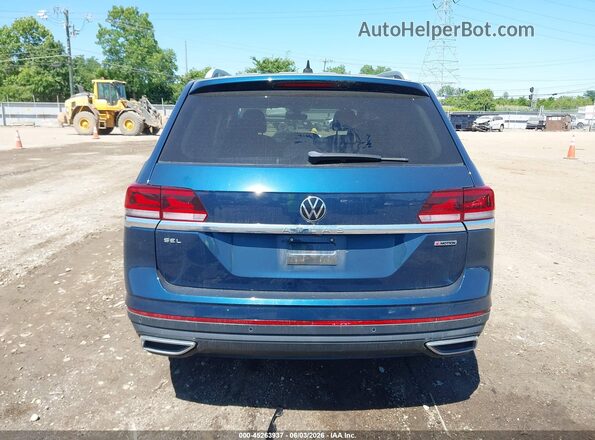 1V2BP2CA4MC537090 2021 VOLKSWAGEN ATLAS Blue 