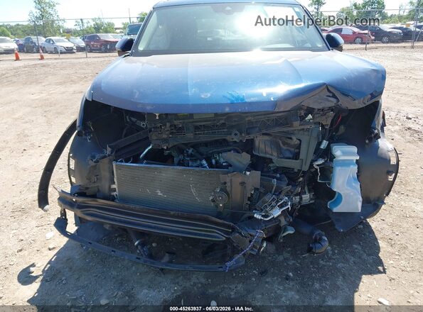 1V2BP2CA4MC537090 2021 VOLKSWAGEN ATLAS Blue Widok z przodu