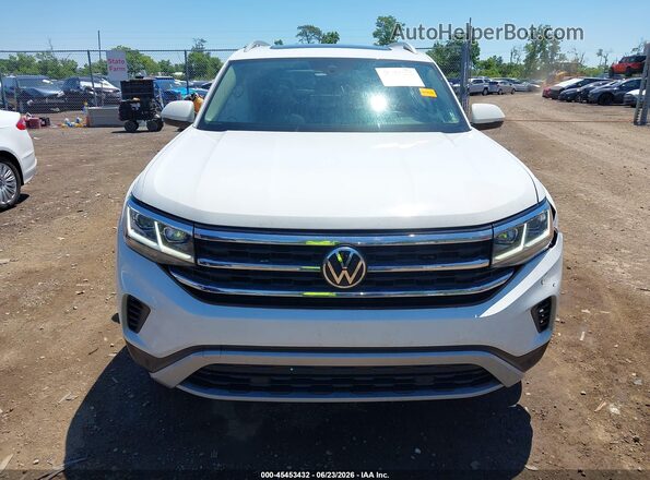 1V2BP2CA4MC576357 2021 VOLKSWAGEN ATLAS White Instrument cluster view