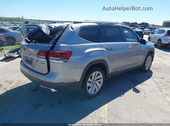 1V2BP2CAXMC542990 2021 VOLKSWAGEN ATLAS Silver Trasero derecho