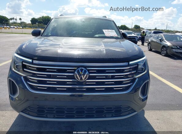 1V2BR2CA2RC504929 2024 VOLKSWAGEN ATLAS Black Սարքավորումների վահանակի տեսք