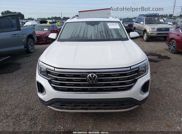 1V2BR2CA3SC546421 2025 VOLKSWAGEN ATLAS White წინა ხედი
