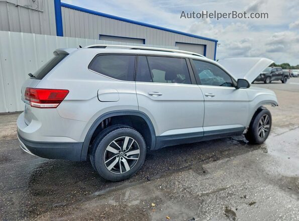 1V2BR2CA6JC500287 2018 VOLKSWAGEN ATLAS Серебряный Задняя правая четверть
