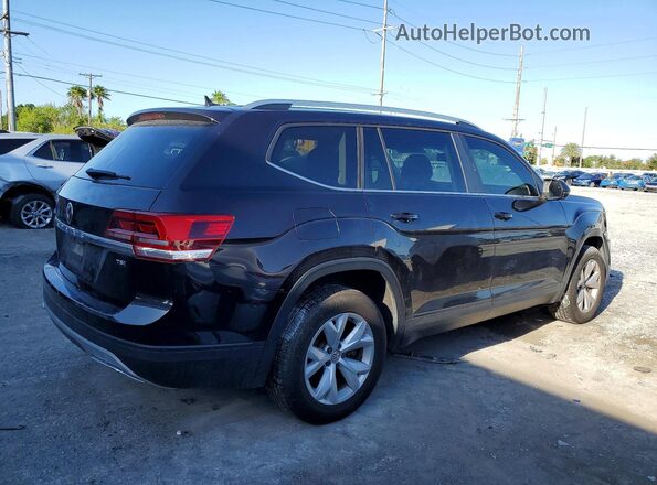 1V2CP2CA1JC594640 2018 VOLKSWAGEN ATLAS Black Задня права чверть